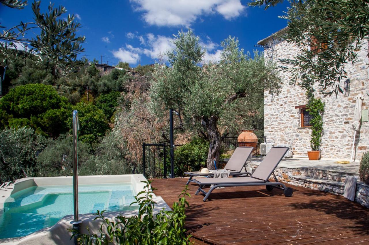 Villa Ioanna By Pelion Esties Ano Gatzea Экстерьер фото