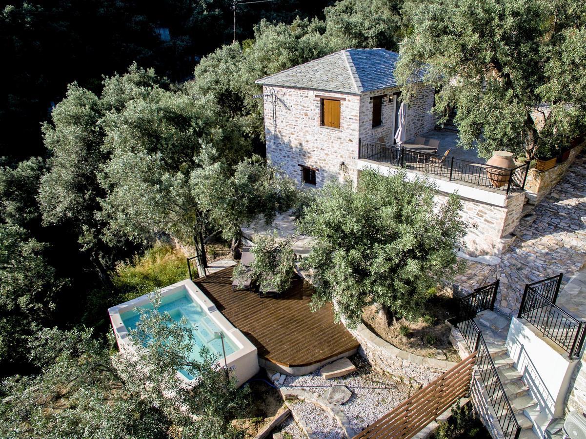Villa Ioanna By Pelion Esties Ano Gatzea Экстерьер фото